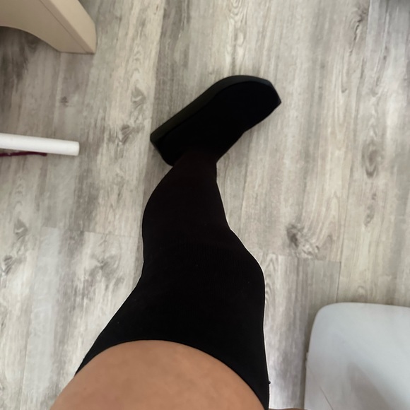United Nude Black Over-the-Knee Boots 38 - Picture 4 of 5